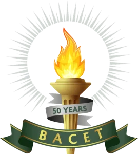 BACET 50 Year Logo