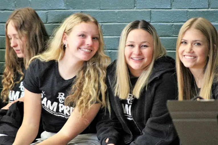 A group of Billings Catholic School Students